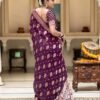 Banarasi khadi Georgette Jacquard Waving Saree BK01