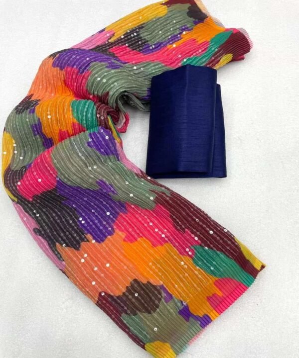 Beautiful Crush Sequence Saree Collection CS06