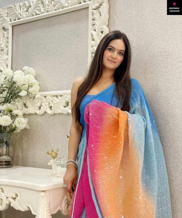 Beautiful Crush Sequence Saree Collection CS06