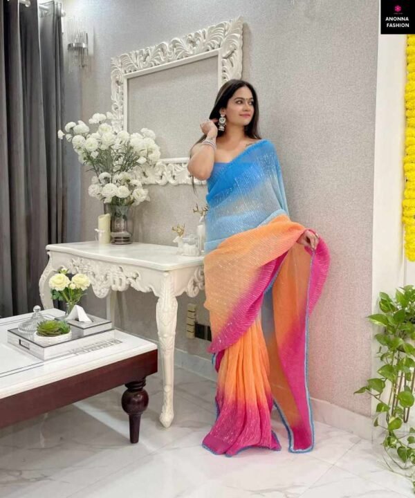 Beautiful Crush Sequence Saree Collection CS06