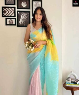 Beautiful Crush Sequence Saree Collection CS04