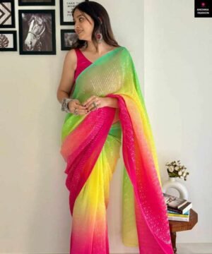 Beautiful Crush Sequence Saree Collection CS06