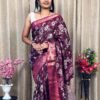 Dola Silk Saree With Jacquard Border DJ03
