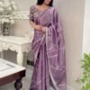 JM (3) Pure crystal silk Jimmy Choo sarees with sequence & zari embroidered JM13