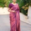 Lichi Silk Banarasi Saree LS11