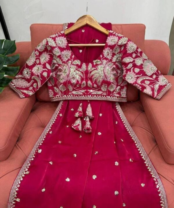 Jimmy Choo Mono Bangalore Saree with Thread & Sequence work JB51