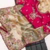 Jimmy Choo Mono Bangalore Saree with Thread & Sequence work JM79