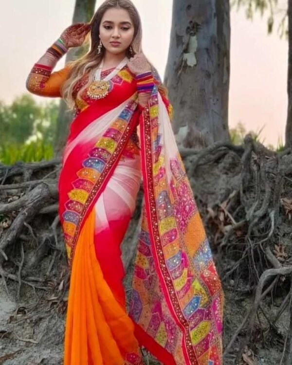 Soft Silk High Quality Saree with Blouse Piece DP04