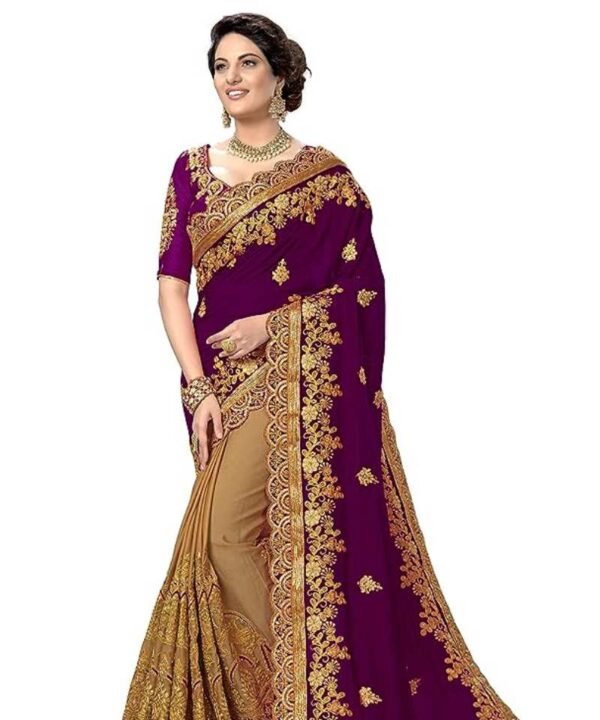 G112 (4) Georgette Embroidery Saree G124