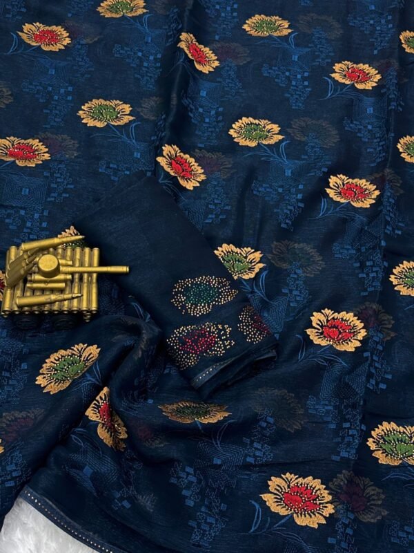 Vibrant new look Sitara Chiffon Saree SC54