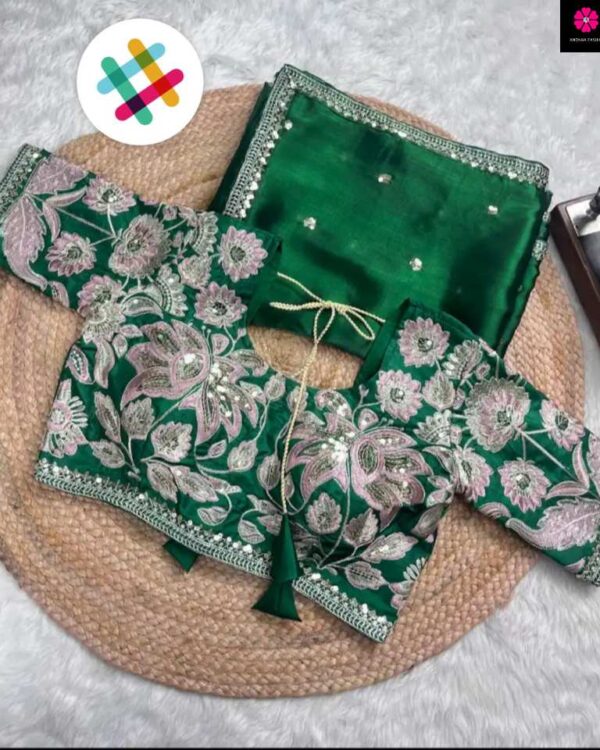 Jimmy Choo Mono Bangalore Saree with Thread & Sequence work JB52C