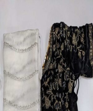 Pure Soft Jimmy Choo Silk Saree With Multi-Thread Sequence JS57