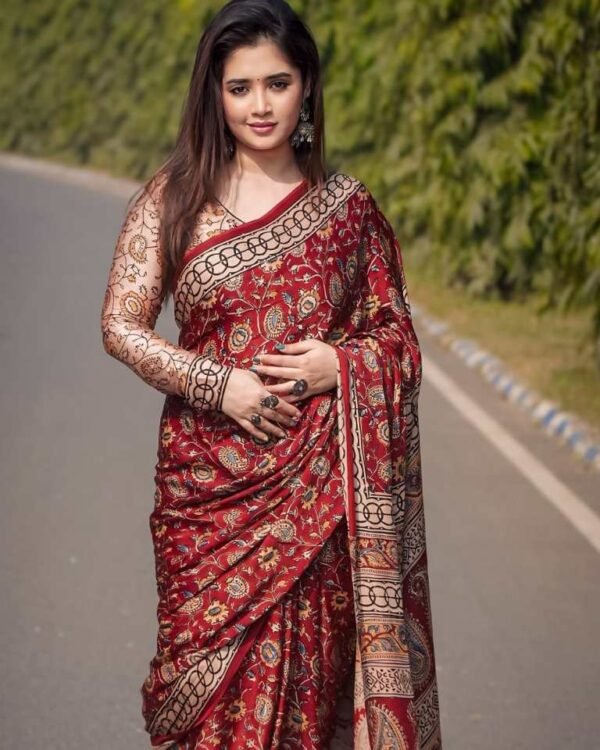 Digital Print Saree with Blouse Piece DP06