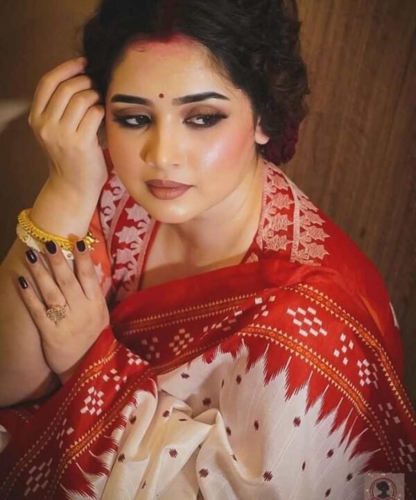 Half Silk Saree with Blouse Piece HS02