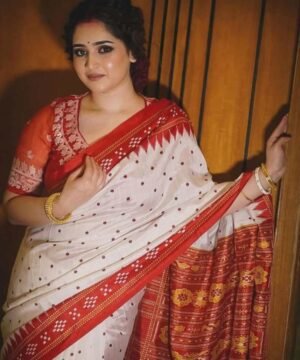 Half Silk Saree with Blouse Piece HS02