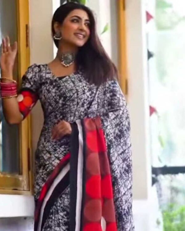 Silk Saree with Blouse Piece HF04