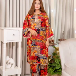 Premium China Linen Co-Ord Set | Stylish Two Piece (Free Size) RM01