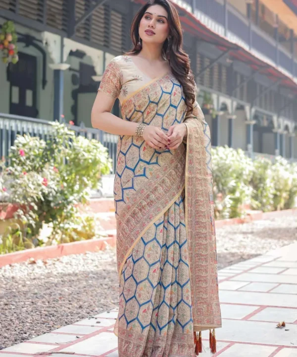 Chanduri  Digital Print Silk Saree CD31