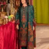 DS01 (2) Premium Dubai Silk Digital Print Three Piece | Lace Work DS71