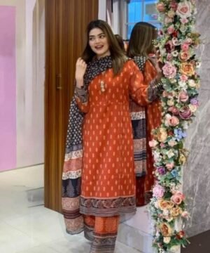 Digital Print Three Piece DP20264