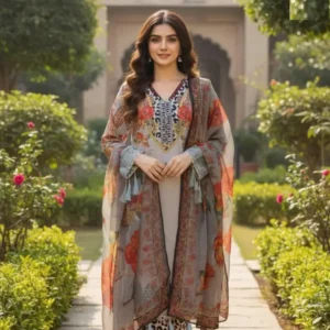 Digital Print Three Piece DP202614