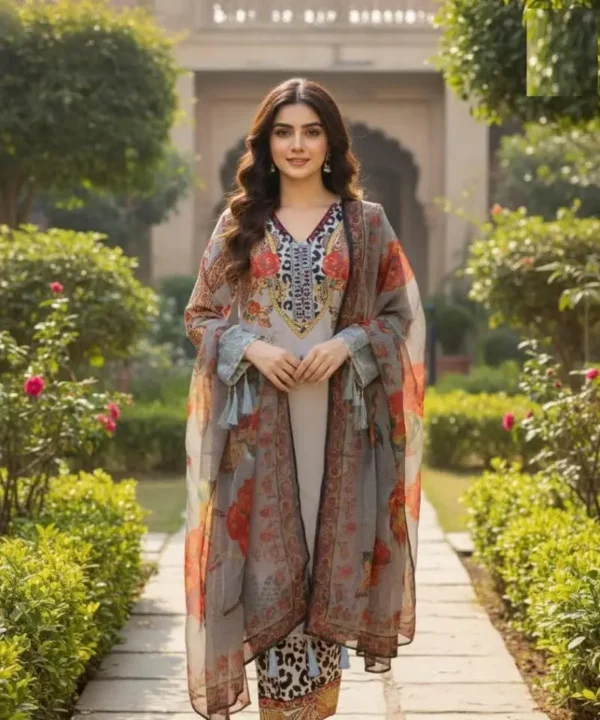 Digital Print Three Piece DP202614